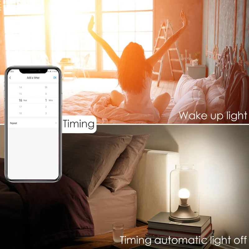 Zigbee WiFi Smart Bulb APP Remote Control Dimming Light Bulb 10W Cold&Warm Voice Control Work With Alexa Google Home
Zigbee WiFi Smart Bulb APP Remote Control Dimming Light Bulb 10W Cold&Warm Voice Control Work With Alexa Google Home