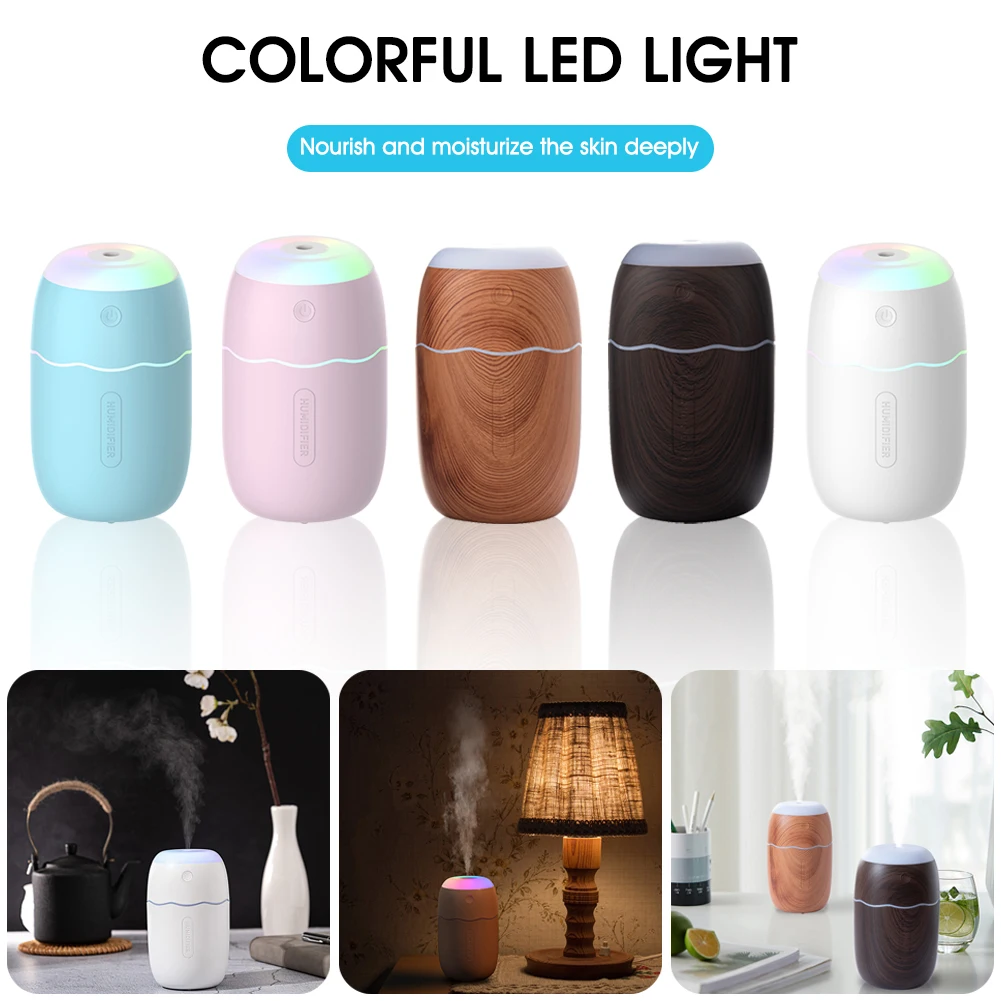 280ML Indoor Humidifier with Colorful LED Night Light Essentai Oil Diffuser USB Misting Aroma Diffuser Air Humidifier Fine Spray
280ML Indoor Humidifier with Colorful LED Night Light Essentai Oil Diffuser USB Misting Aroma Diffuser Air Humidifier Fine Spray