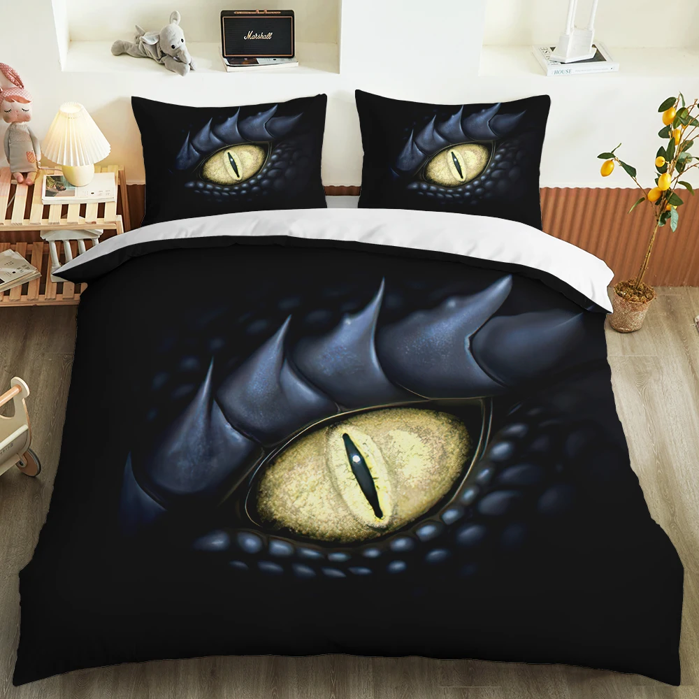 Custom Queen King Single 3D Print Dragon Pattern Bedding Set Pillowcase Soft Duvet Cover Luxury Bed Set Bedroom Decor Boys
Custom Queen King Single 3D Print Dragon Pattern Bedding Set Pillowcase Soft Duvet Cover Luxury Bed Set Bedroom Decor Boys