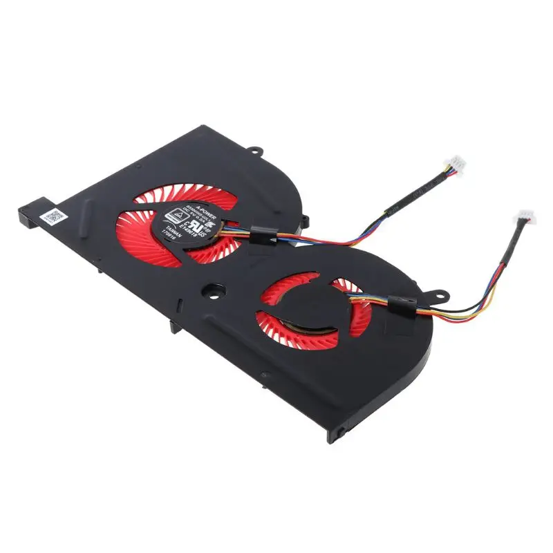 Laptop GPU CPU Cooling Fan for MSI GS63VR GS63 GS73 GS73VR MS-17B1 Stealth Pro CPU BS5005HS-U2F1 GPU BS5005HS-U2L1 Cooler
Laptop GPU CPU Cooling Fan for MSI GS63VR GS63 GS73 GS73VR MS-17B1 Stealth Pro CPU BS5005HS-U2F1 GPU BS5005HS-U2L1 Cooler