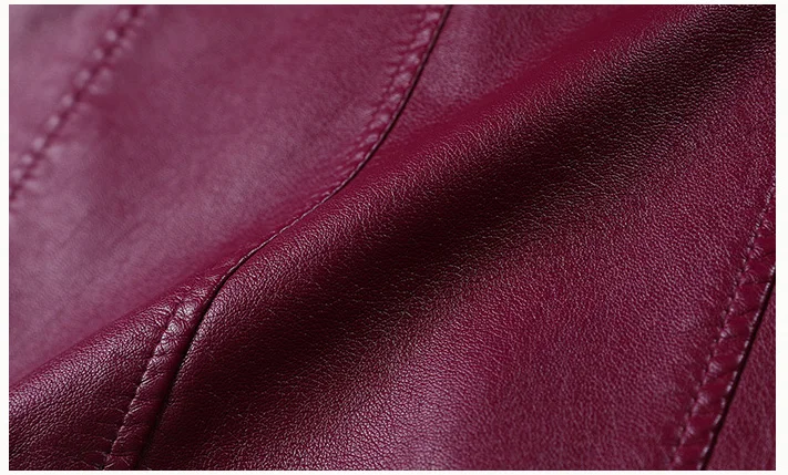 Faux leather Coat Autumn Women Black Purple XL-6XL plus Size Korean Temperament Jacket Long Sleeve Fashion Jacket Mujer L859
Faux leather Coat Autumn Women Black Purple XL-6XL plus Size Korean Temperament Jacket Long Sleeve Fashion Jacket Mujer L859