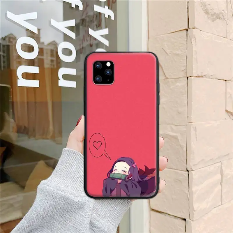 Kamado Nezuko Kimetsu Phone Case for iphone 6s 7 8 plus xr xs 11 12pro max mini Cover Fundas Coque
Kamado Nezuko Kimetsu Phone Case for iphone 6s 7 8 plus xr xs 11 12pro max mini Cover Fundas Coque