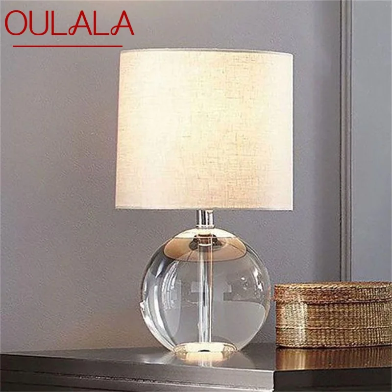 OULALA Dimmer Table Light Contemporary Simple Desk Lamp Round Crystal LED for Home Bed Room Decoration
OULALA Dimmer Table Light Contemporary Simple Desk Lamp Round Crystal LED for Home Bed Room Decoration