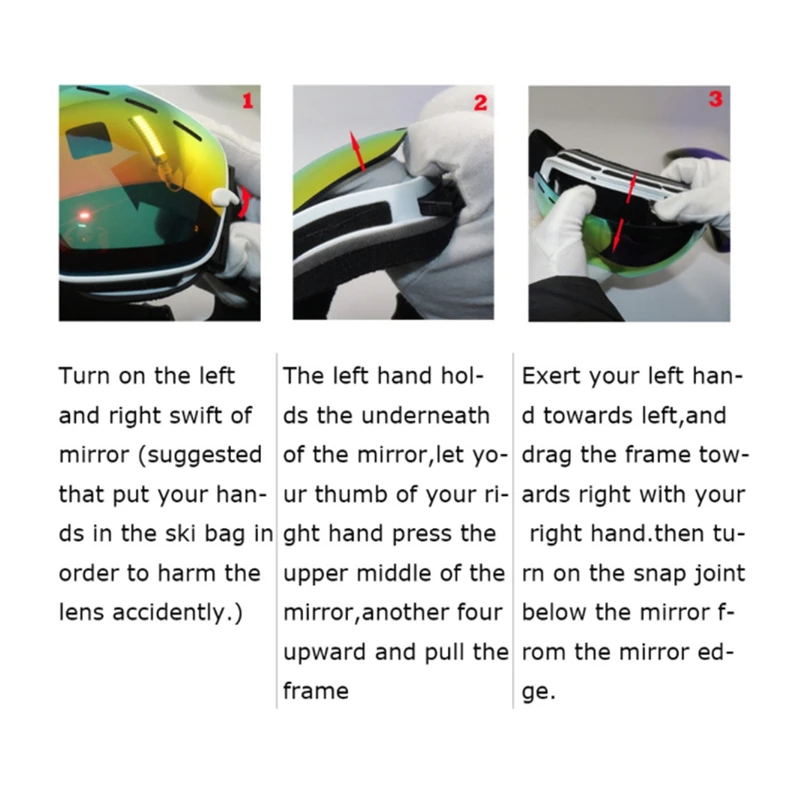 ELAX AIR Ski Goggles Snowboard Eyewear Anti-Fog Big Ski Mask Glasses Snow Snowmobile Skiing Outdoor Sport
ELAX AIR Ski Goggles Snowboard Eyewear Anti-Fog Big Ski Mask Glasses Snow Snowmobile Skiing Outdoor Sport