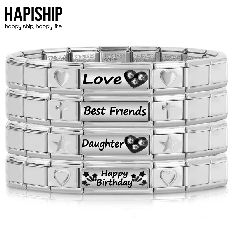 Hapiship, популярные модные браслеты для девочек, милые браслеты с шармами для лучшей подруги, любви и дочери, подарок на день рождения, браслет ...
Hapiship, популярные модные браслеты для девочек, милые браслеты с шармами для лучшей подруги, любви и дочери, подарок на день рождения, браслет ...