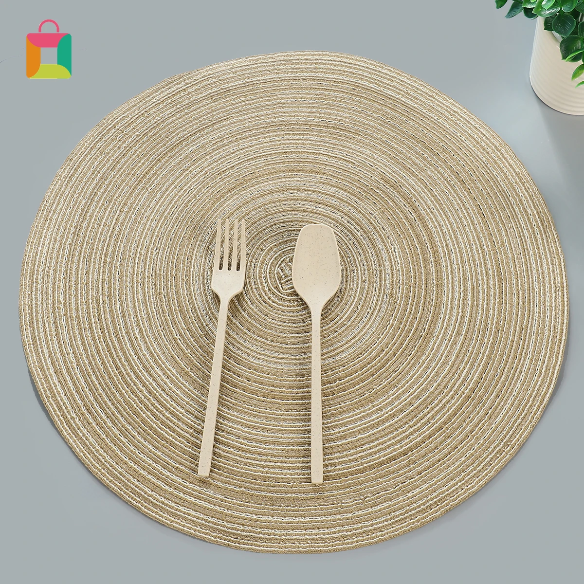 Woven round Placemat Table Mat Pad Heat Resistant Bowls Coffee Cups Coaster Tableware Mat Home Decoration Kitchen Tool NEW
Woven round Placemat Table Mat Pad Heat Resistant Bowls Coffee Cups Coaster Tableware Mat Home Decoration Kitchen Tool NEW