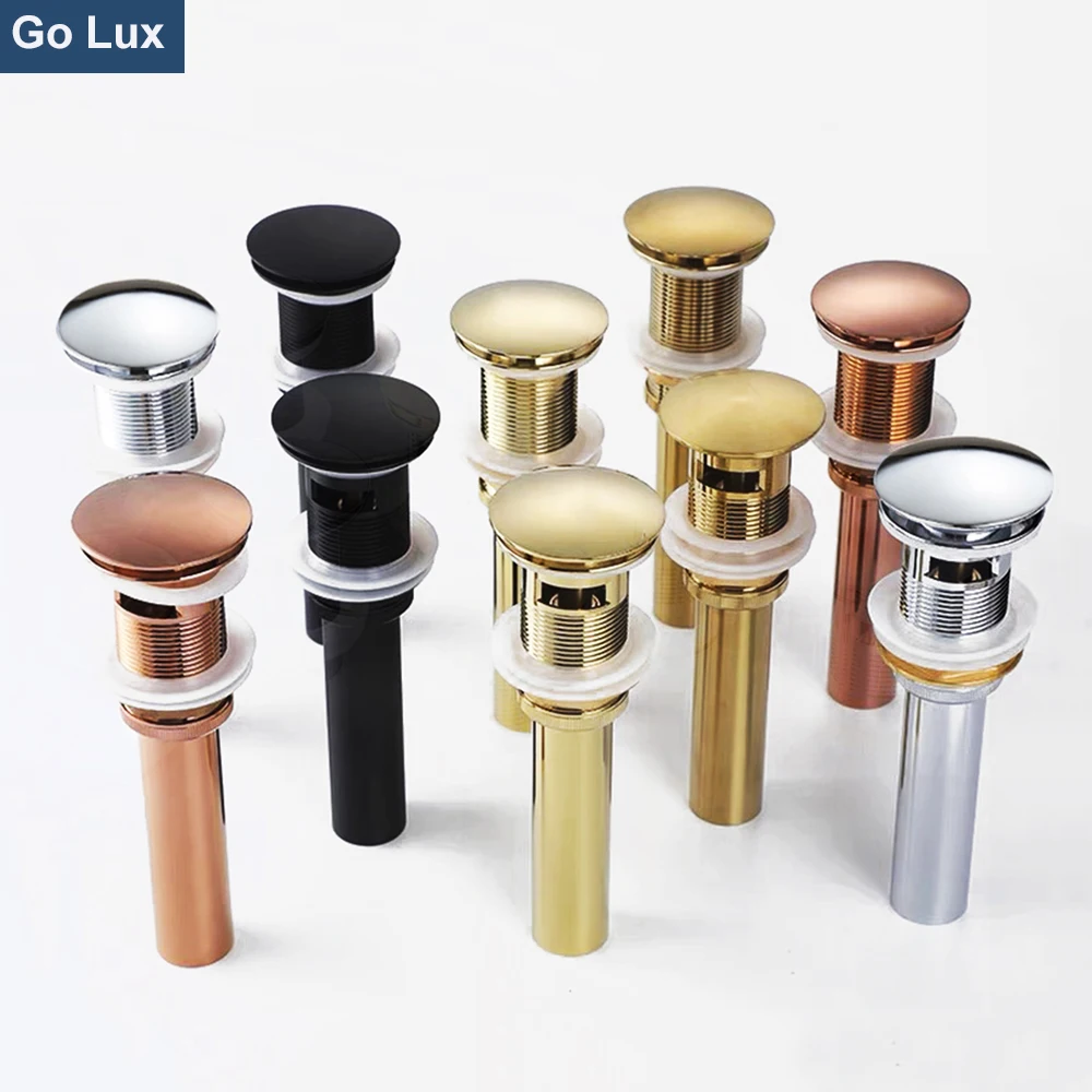 Basin Sink Pop Up Drain Valve For Bathroom New Drain Stopper Bath Fixture Brass Set Black Chrome Washbasin Bounce Filter
Basin Sink Pop Up Drain Valve For Bathroom New Drain Stopper Bath Fixture Brass Set Black Chrome Washbasin Bounce Filter