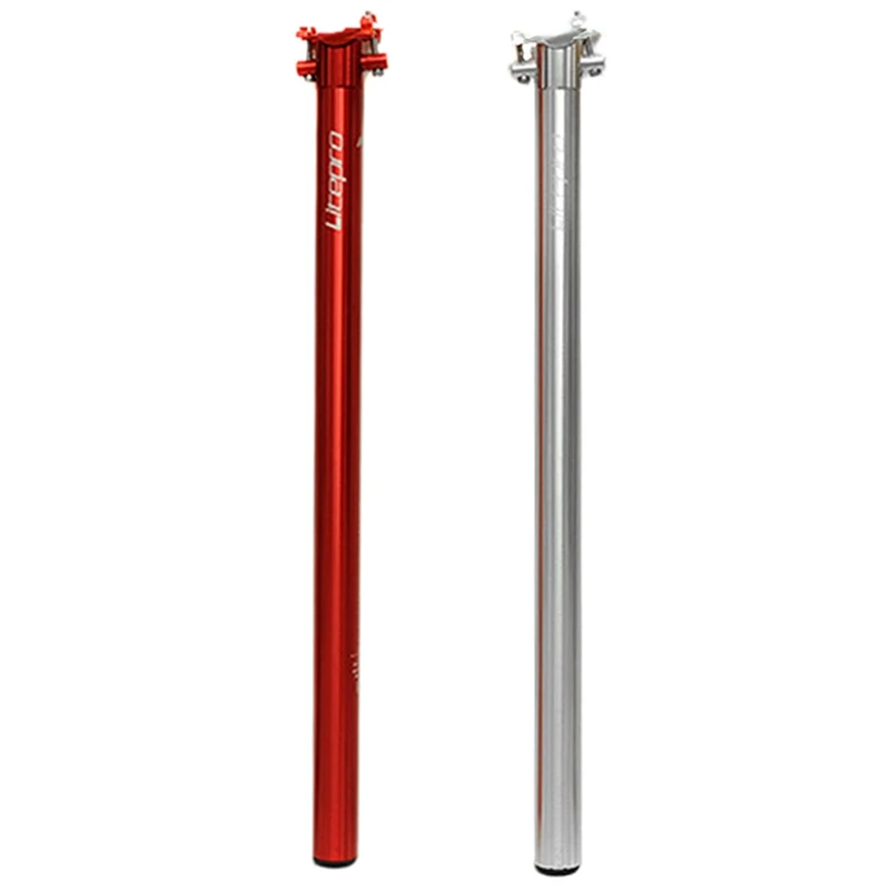 2x Litepro Folding Bike Seat Post Aluminum Alloy Ultra-Light Bike Seat Post 33.9X600mm for Brompton Red & Silver
2x Litepro Folding Bike Seat Post Aluminum Alloy Ultra-Light Bike Seat Post 33.9X600mm for Brompton Red & Silver