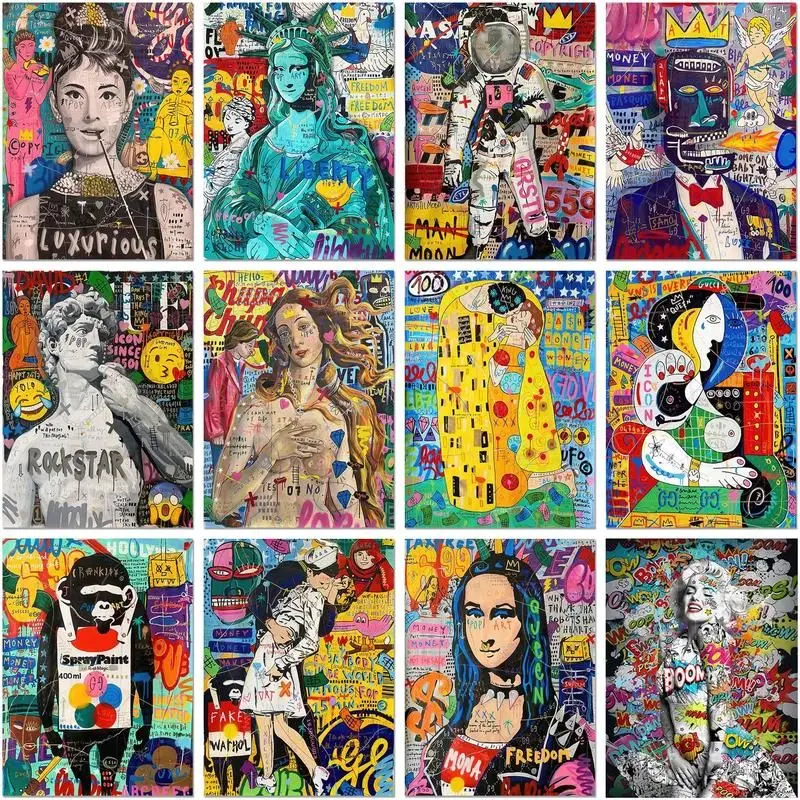 CHENISTORY Painting By Numbers Colorful Classic Figure Kits Drawing On Canvas Hand Painted Picture Diy Gift Home Decor
CHENISTORY Painting By Numbers Colorful Classic Figure Kits Drawing On Canvas Hand Painted Picture Diy Gift Home Decor