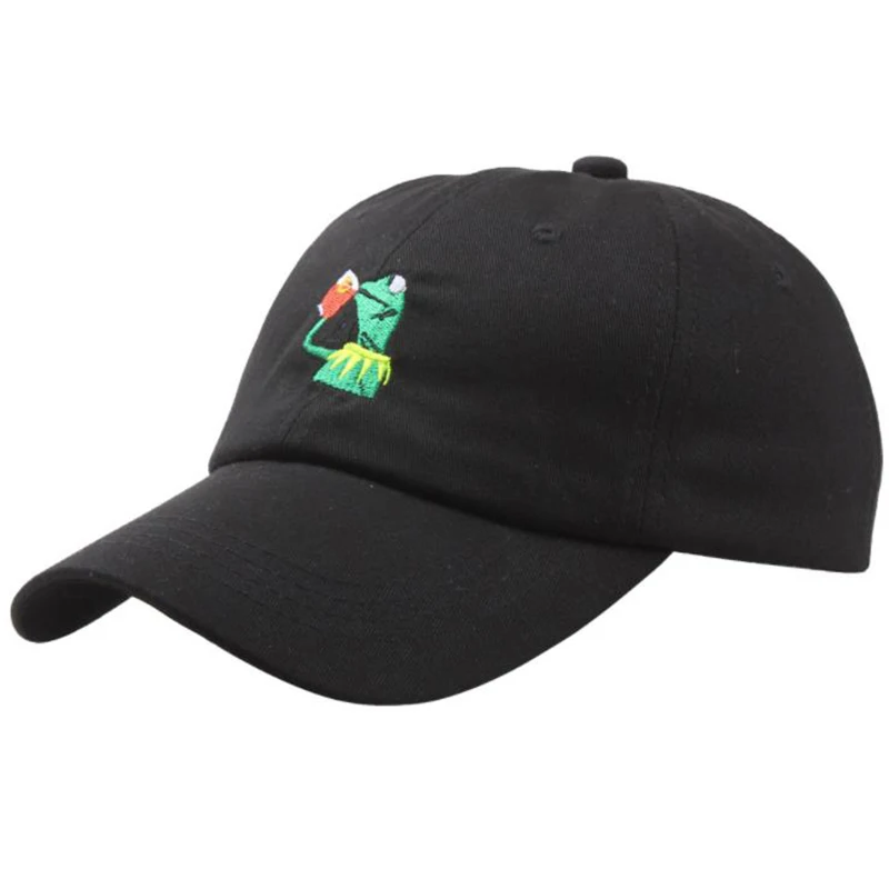 LA KERMIT no OF MY бизнес неструктурная шапка для папы кепка с изображением лягушки чая