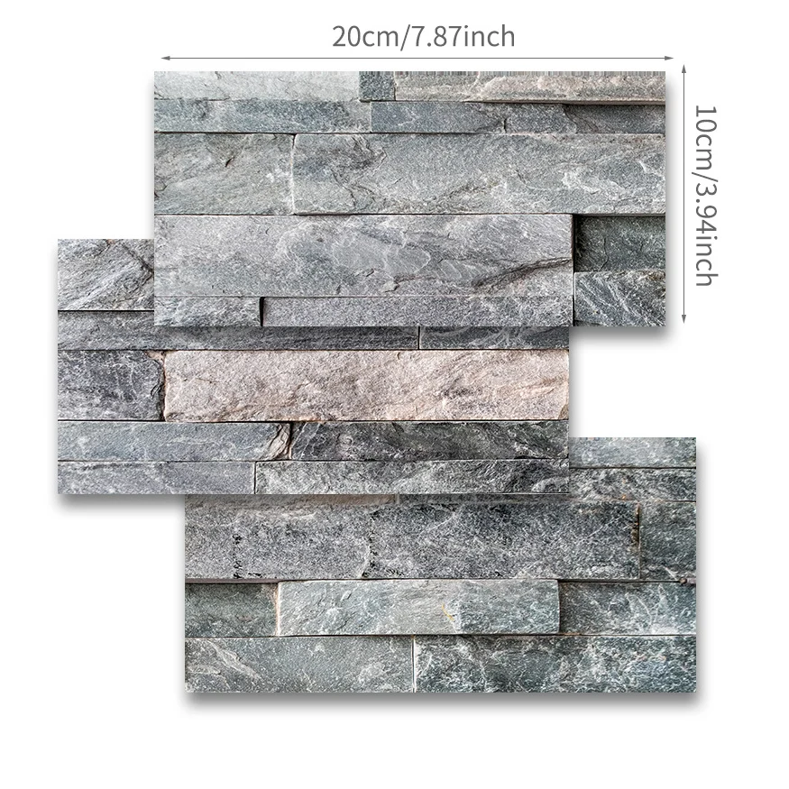 20cm X 10cm 9PCS Free Shipping Waterproof Stone Design Pvc Self-Adhesive 3D Wall Sticker for Home Office Decor 
20cm X 10cm 9PCS Free Shipping Waterproof Stone Design Pvc Self-Adhesive 3D Wall Sticker for Home Office Decor