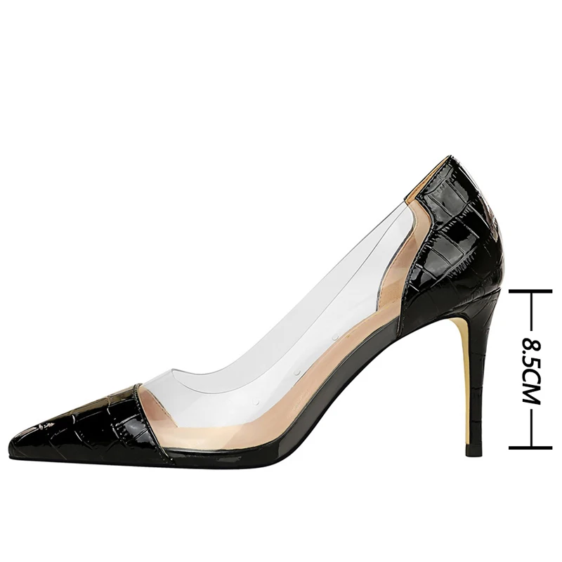 Shoes Clear Heels Woman Pumps Fashoin Women Shoes Metal Transparent High Heels Women Stiletto Sexy Party Shoes Female
Shoes Clear Heels Woman Pumps Fashoin Women Shoes Metal Transparent High Heels Women Stiletto Sexy Party Shoes Female
