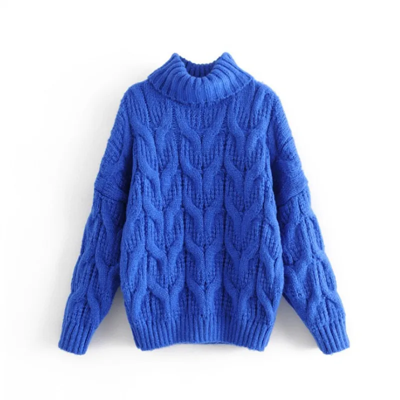 Turtleneck twist sweater women's short Pullovers 2021 autumn winter new thick needle sweater loose knitted top women sweater
Turtleneck twist sweater women's short Pullovers 2021 autumn winter new thick needle sweater loose knitted top women sweater