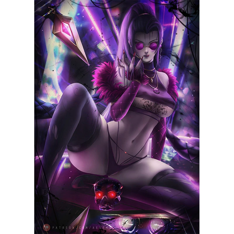 Overwatch Widowmaker Cool Girl Canvas Painting Custom Print Anime Video Game Comics Art Poster Wall Decoration Picture for Room
Overwatch Widowmaker Cool Girl Canvas Painting Custom Print Anime Video Game Comics Art Poster Wall Decoration Picture for Room