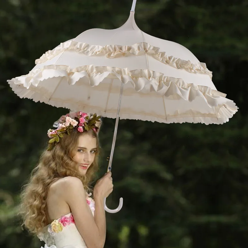 2021 New Ballet Skirt Umbrella Lolita Lace Retro Parasol Western-style Wedding Bridal Umbrella Sunny Umbrella Women's Umbrella
2021 New Ballet Skirt Umbrella Lolita Lace Retro Parasol Western-style Wedding Bridal Umbrella Sunny Umbrella Women's Umbrella