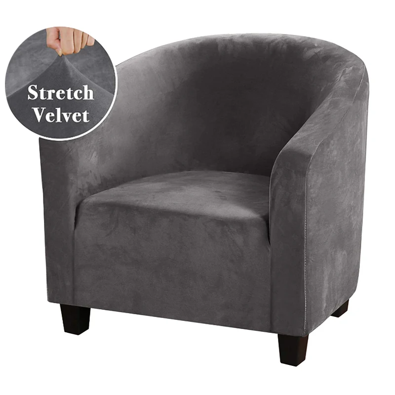 Velvet Club Chair Covers for Armchairs Stretch Sofa Slipcovers Removable Sofa Couch Cover for Bar Counter Living Room Reception
Velvet Club Chair Covers for Armchairs Stretch Sofa Slipcovers Removable Sofa Couch Cover for Bar Counter Living Room Reception
