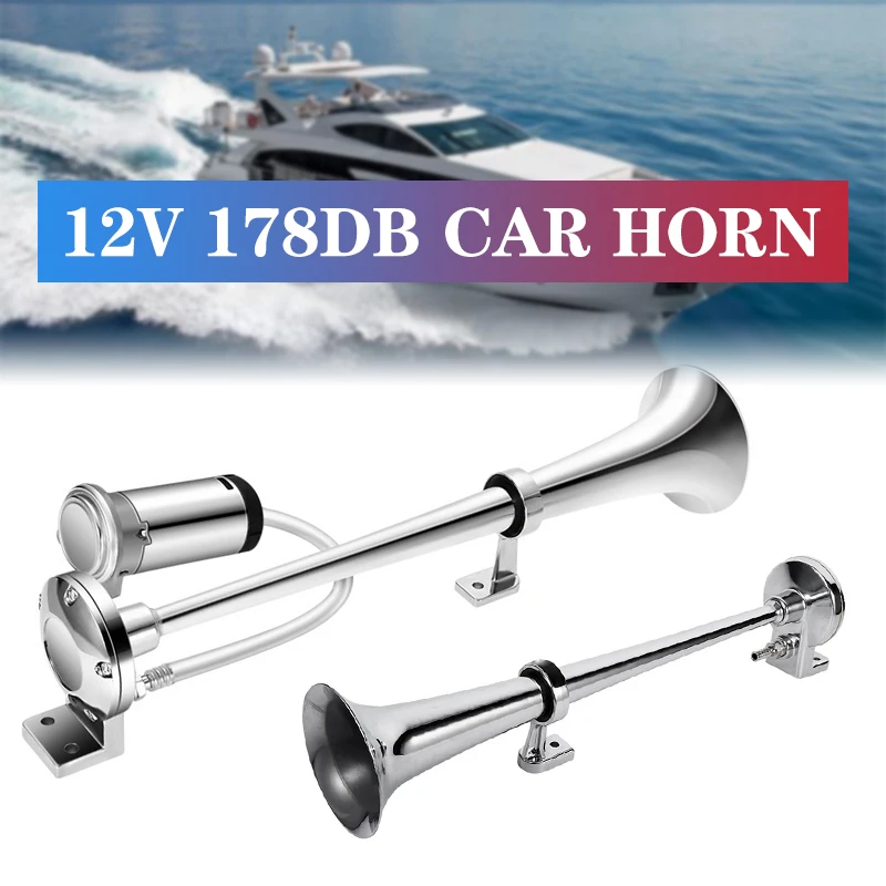 For Truck Boat Train Horn Hooter 178DB Car Horn Super Loud Trumpet Air Horn Compressor Relay Wiring Harness Auto Sound Signal
For Truck Boat Train Horn Hooter 178DB Car Horn Super Loud Trumpet Air Horn Compressor Relay Wiring Harness Auto Sound Signal