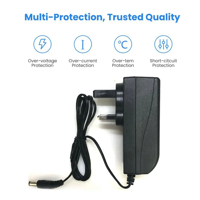 Power Adapter Supply Charger 12-1.5V 3A Adapter for Power Amplifier Only 2.1x5.5mm DC 12-13.5V Output UK Plug Car Power Charger
Power Adapter Supply Charger 12-1.5V 3A Adapter for Power Amplifier Only 2.1x5.5mm DC 12-13.5V Output UK Plug Car Power Charger