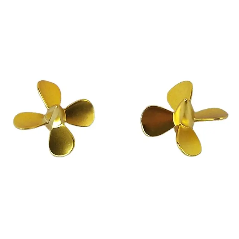 1PCS Alloy 4-blade Propeller 26mm Diameter Full Immersion Paddles Left/Right Props 3mm Aperture for 1:200 Boat Model DIY Parts
1PCS Alloy 4-blade Propeller 26mm Diameter Full Immersion Paddles Left/Right Props 3mm Aperture for 1:200 Boat Model DIY Parts