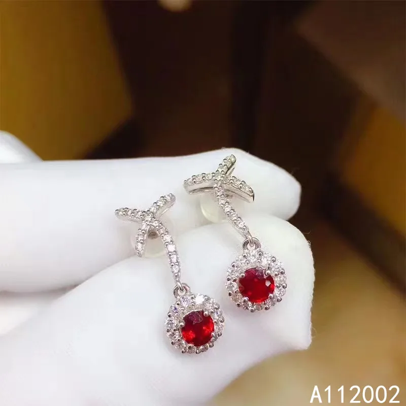 KJJEAXCMY fine jewelry natural ruby 925 sterling silver women gemstone earrings new Ear Studs support test trendy hot selling
KJJEAXCMY fine jewelry natural ruby 925 sterling silver women gemstone earrings new Ear Studs support test trendy hot selling