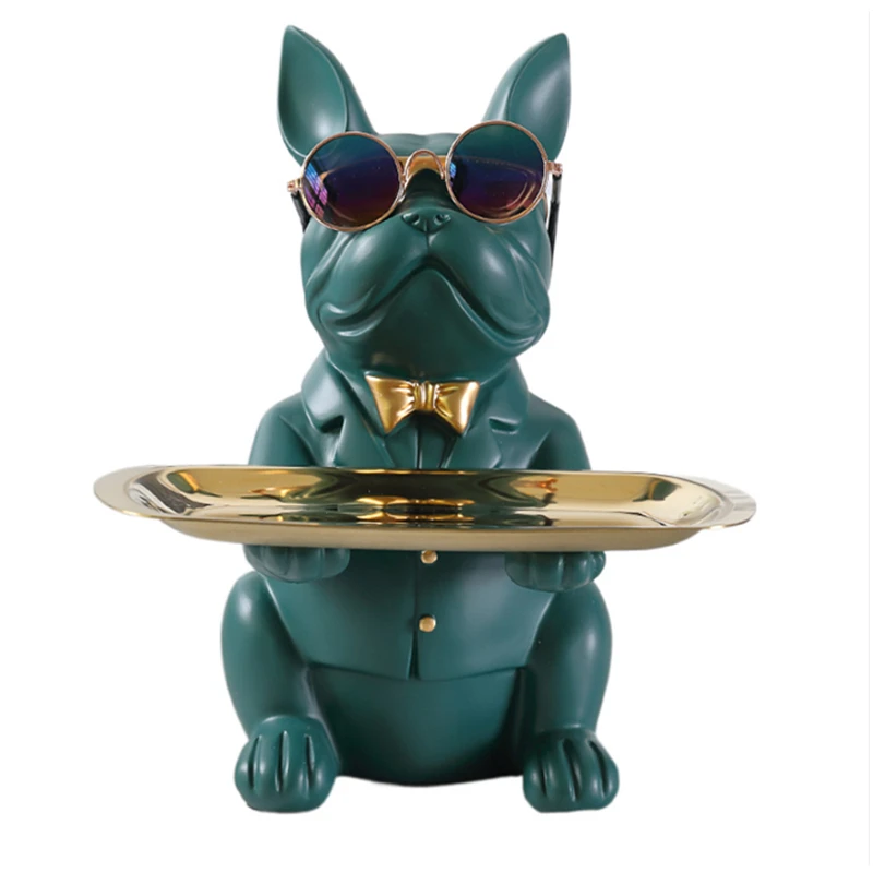 Bulldog Dog Storage Decoration Entrance Door Key Tray Candy Plate Nordic Light Luxury Personality Home Decoration
Bulldog Dog Storage Decoration Entrance Door Key Tray Candy Plate Nordic Light Luxury Personality Home Decoration