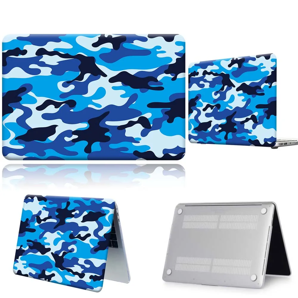 Чехол для ноутбука Apple Macbook 12/Pro 13(A2251 A2289)/Pro 13 A2338/Air 13 A2337/Pro 15 16/Air 11, синий Камуфляжный флип-чехол
Чехол для ноутбука Apple Macbook 12/Pro 13(A2251 A2289)/Pro 13 A2338/Air 13 A2337/Pro 15 16/Air 11, синий Камуфляжный флип-чехол