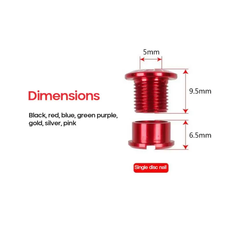 5pcs/lot Bike Chainring Bolts Single/Double Speed Disc Chainwheel Screws Fits For Bicycle Crank And Chain Ring Bike Accessories
5pcs/lot Bike Chainring Bolts Single/Double Speed Disc Chainwheel Screws Fits For Bicycle Crank And Chain Ring Bike Accessories