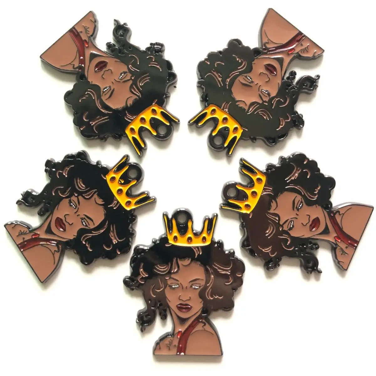5pcs Black Enamel Alloy Charm Pendant for Bracelet Necklace Making Keychain DIY Accessory Phone Decoration Crown Queen Wholesale
5pcs Black Enamel Alloy Charm Pendant for Bracelet Necklace Making Keychain DIY Accessory Phone Decoration Crown Queen Wholesale