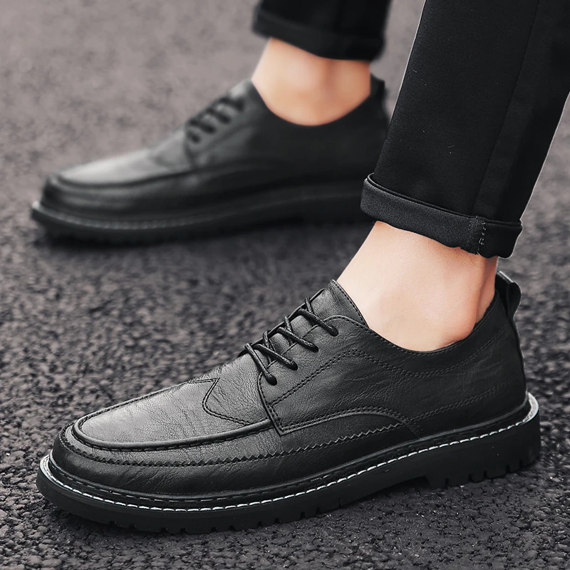 Zapatos Hombre Casual Cuero Men's Casual Leather Shoes Sports Men Fashion Hand Stitching Oxford Shoe For Sneakers
Zapatos Hombre Casual Cuero Men's Casual Leather Shoes Sports Men Fashion Hand Stitching Oxford Shoe For Sneakers