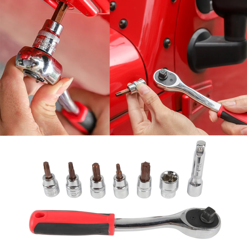 Car Hand-Held Disassembly Tools for Jeep Wrangler TJ JK 1997-2017 JL Gladiator JT 2018 2019 2020 2021 2022 Interior Accessories
Car Hand-Held Disassembly Tools for Jeep Wrangler TJ JK 1997-2017 JL Gladiator JT 2018 2019 2020 2021 2022 Interior Accessories