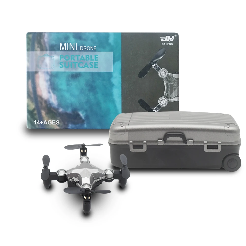 Портативный Дрон DH120 2 4G 4CH 0.3MP Wi Fi FPV с камерой Радиоуправляемый квадрокоптер