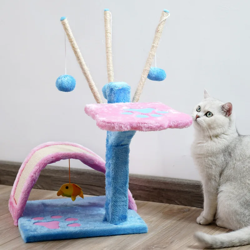 Small Cat Climbing Frame Falling Fish Toys Cat Tree Cat Claw Board Cat Litter Cat Supplies Cat Toys 
Small Cat Climbing Frame Falling Fish Toys Cat Tree Cat Claw Board Cat Litter Cat Supplies Cat Toys