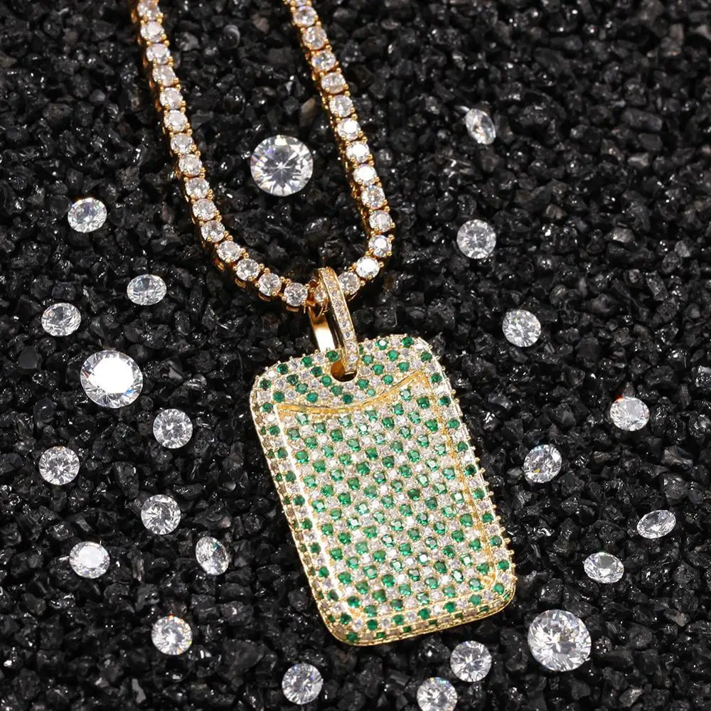 Iced Gold Silver Color Square Pendant Necklace 4mm Tennis Chain Bling Cubic Zircon Men's Hip Hop Necklace Rock Jewelry For Gift
Iced Gold Silver Color Square Pendant Necklace 4mm Tennis Chain Bling Cubic Zircon Men's Hip Hop Necklace Rock Jewelry For Gift