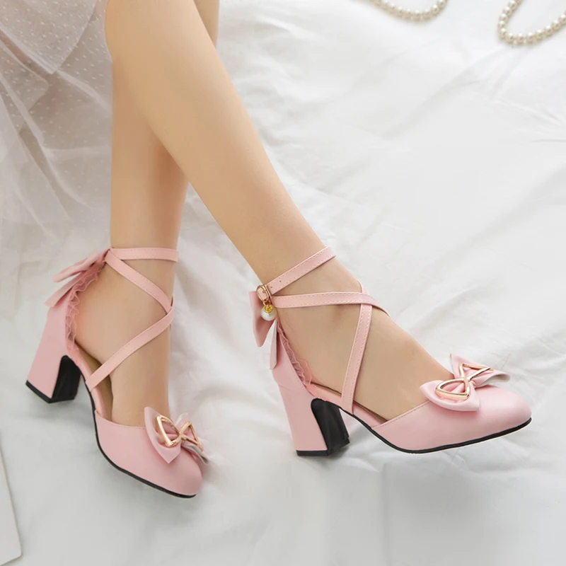 Women Sweet High Heels Shoes High Heel Shoes Platform Bottom White Work Shoes Women Dress Wedding Shoes Big Size 43 44
Women Sweet High Heels Shoes High Heel Shoes Platform Bottom White Work Shoes Women Dress Wedding Shoes Big Size 43 44