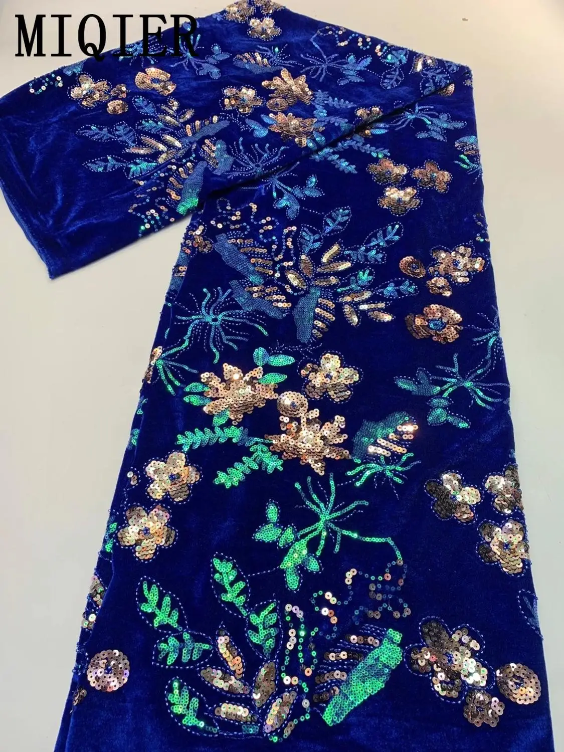 MIQIER High Quality African nigerian tulle Lace Fabric velvet lace fabric Sequins Lace Fabric With Beads Stone Embroidery Dress 
MIQIER High Quality African nigerian tulle Lace Fabric velvet lace fabric Sequins Lace Fabric With Beads Stone Embroidery Dress