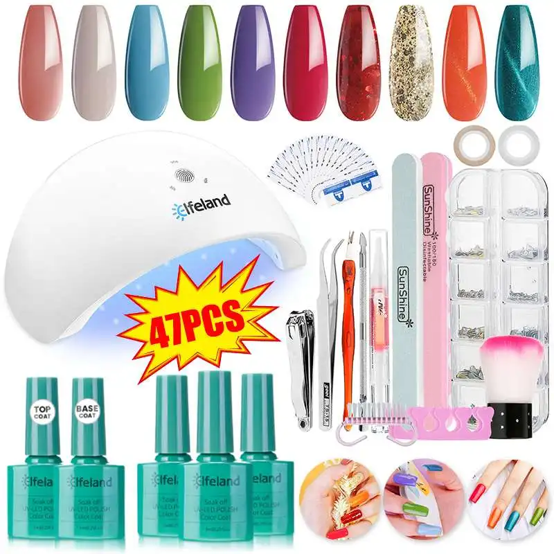 48W LCD Display Professional Nail Dryer 24LED UV Lamp Intelligence Drying Gels Nail Polish Nail Art Tools 180 Degree Irradiation
48W LCD Display Professional Nail Dryer 24LED UV Lamp Intelligence Drying Gels Nail Polish Nail Art Tools 180 Degree Irradiation