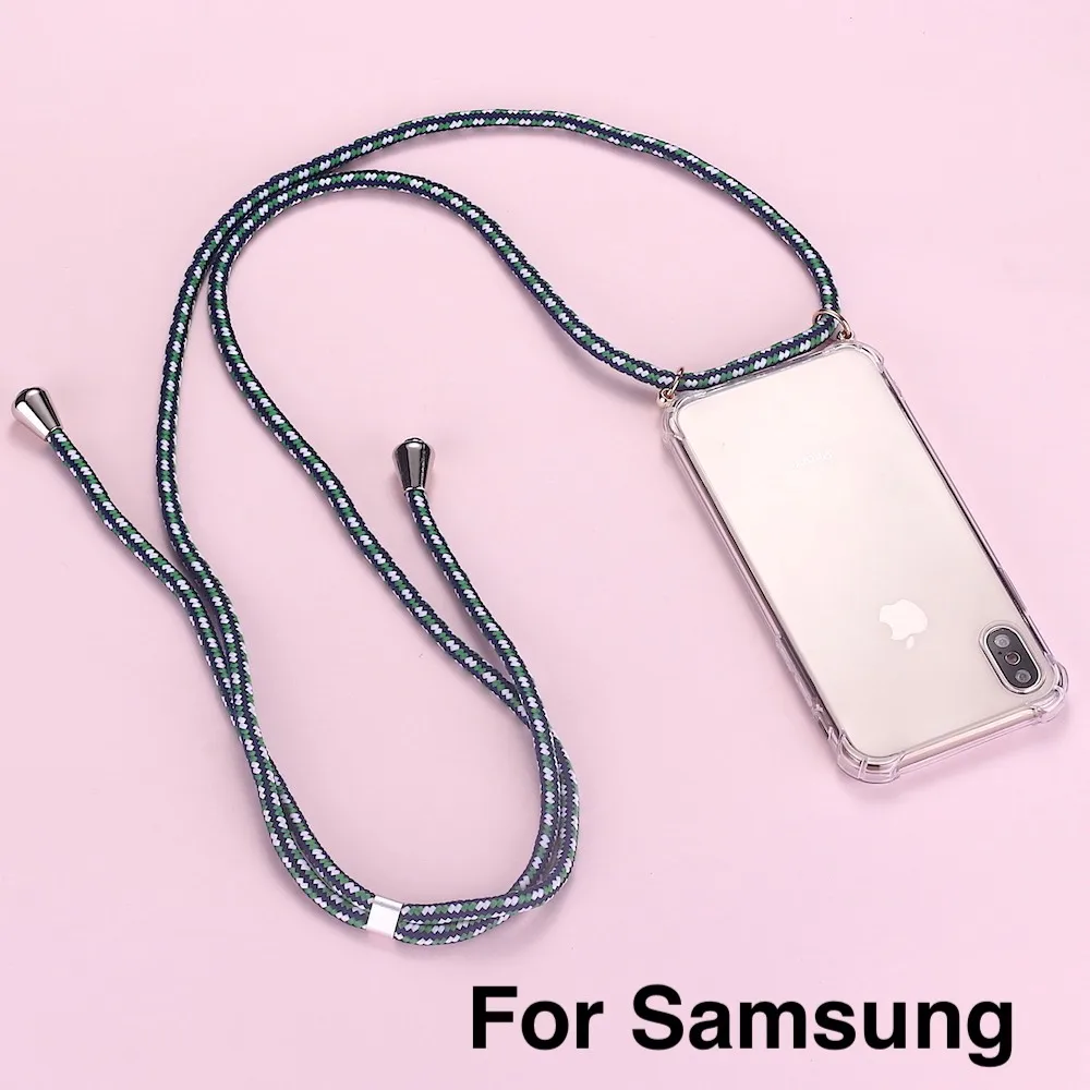 Strap Cord Chain Phone Tape Necklace Lanyard Mobile Phone Case for Carry to Hang For SAMSUNG S8 S9 S10 A30 A50 A70 A7 A8 A9
Strap Cord Chain Phone Tape Necklace Lanyard Mobile Phone Case for Carry to Hang For SAMSUNG S8 S9 S10 A30 A50 A70 A7 A8 A9