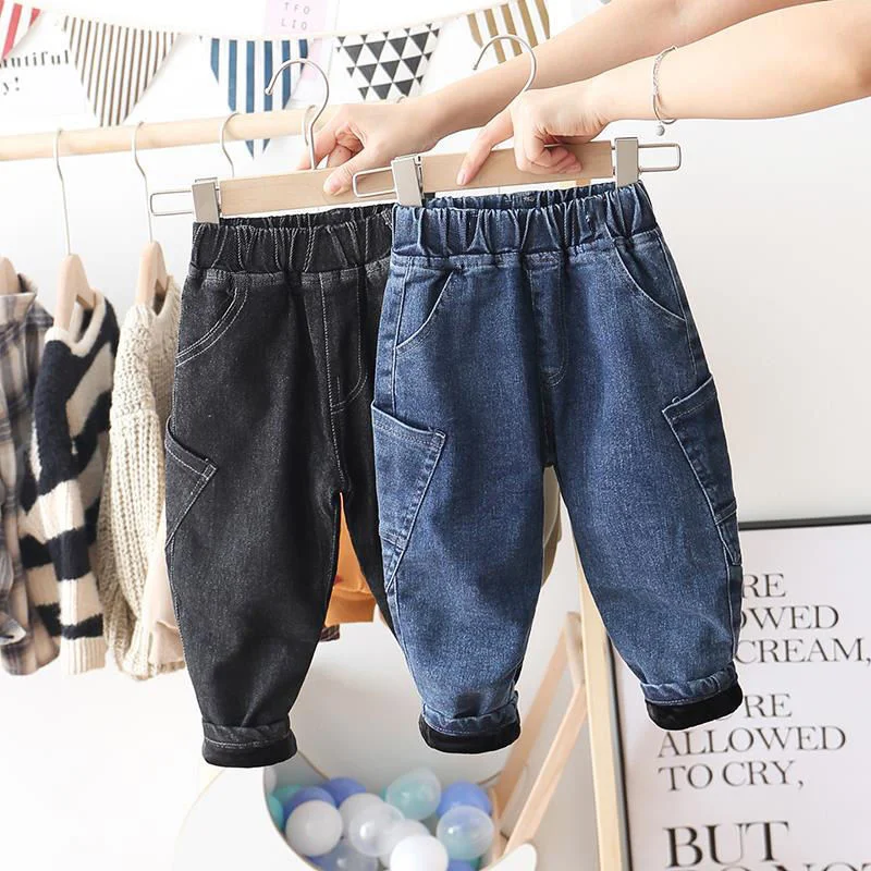 Boys girls in addition to velvet Autumn jeans/winter wholesale slacks Casual Korean baby warm hare baby boy pants unisex clothes
Boys girls in addition to velvet Autumn jeans/winter wholesale slacks Casual Korean baby warm hare baby boy pants unisex clothes