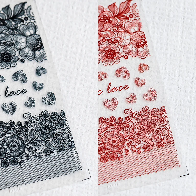 New technology high-quality ultra-thin 3D nail stickers white black lace nail decoration decals nail stickers
New technology high-quality ultra-thin 3D nail stickers white black lace nail decoration decals nail stickers