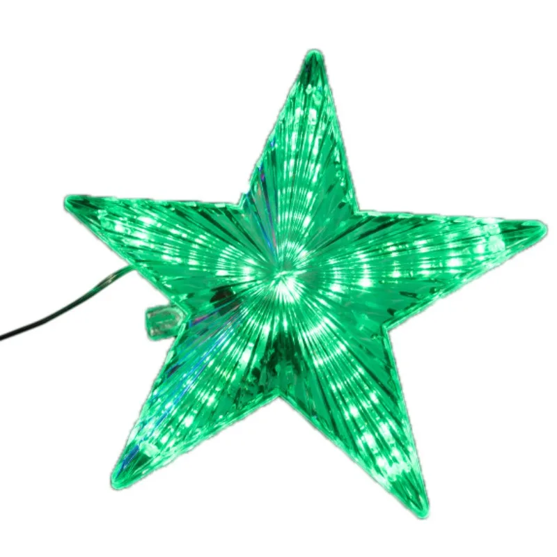 New LED Light Up Christmas Tree Topper Star Xmas Tree Ornaments Party Home Decorations
New LED Light Up Christmas Tree Topper Star Xmas Tree Ornaments Party Home Decorations