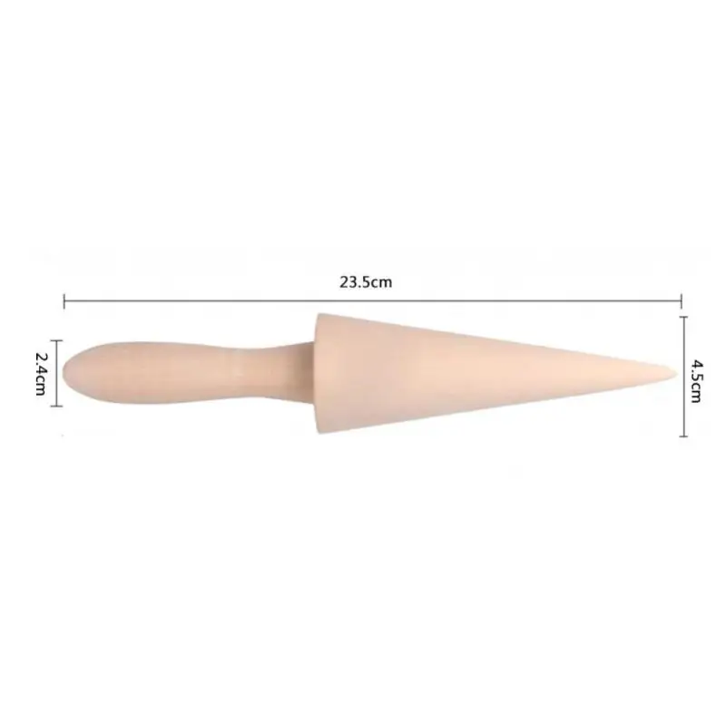 23.2x4.5 Cm Wooden Ice Cream Cone Mold DIY Egg Roll Omelet Waffle Roller Pastry Roll Baking Decorating Tools Kitchen Accessories
23.2x4.5 Cm Wooden Ice Cream Cone Mold DIY Egg Roll Omelet Waffle Roller Pastry Roll Baking Decorating Tools Kitchen Accessories