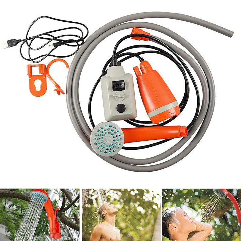 Portable Car Washer Camping Shower High Pressure Car Shower Washer Electric Water Pump Outdoor Travel Take Shower
Portable Car Washer Camping Shower High Pressure Car Shower Washer Electric Water Pump Outdoor Travel Take Shower