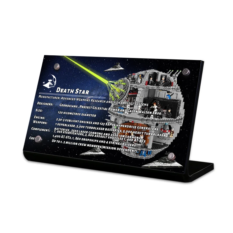 Акриловая витрина, фирменный конструктор 75159 Death Star Space Station, игрушки, строительные блоки
Акриловая витрина, фирменный конструктор 75159 Death Star Space Station, игрушки, строительные блоки