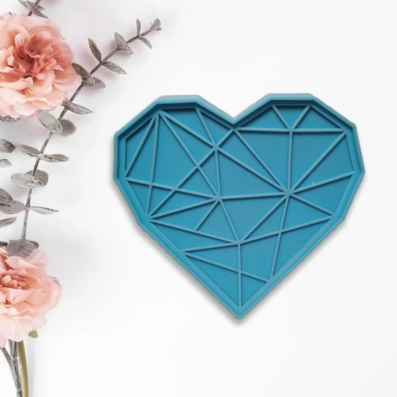 Epoxy Resin Mold Diamond Heart Jewelry Casting Silicone Mould DIY Crafts Plaster Soap Aromatherapy Wax Making Tool J60E
Epoxy Resin Mold Diamond Heart Jewelry Casting Silicone Mould DIY Crafts Plaster Soap Aromatherapy Wax Making Tool J60E