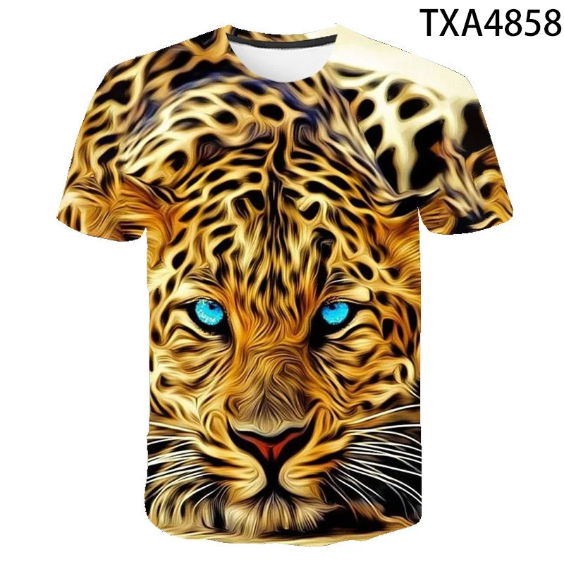 Animal Leopard T-shirt Women Summer 3D Printing Oversized T Shirt For Men Fashion Streetwear Boy Girl Kids Tee Shirts
Animal Leopard T-shirt Women Summer 3D Printing Oversized T Shirt For Men Fashion Streetwear Boy Girl Kids Tee Shirts