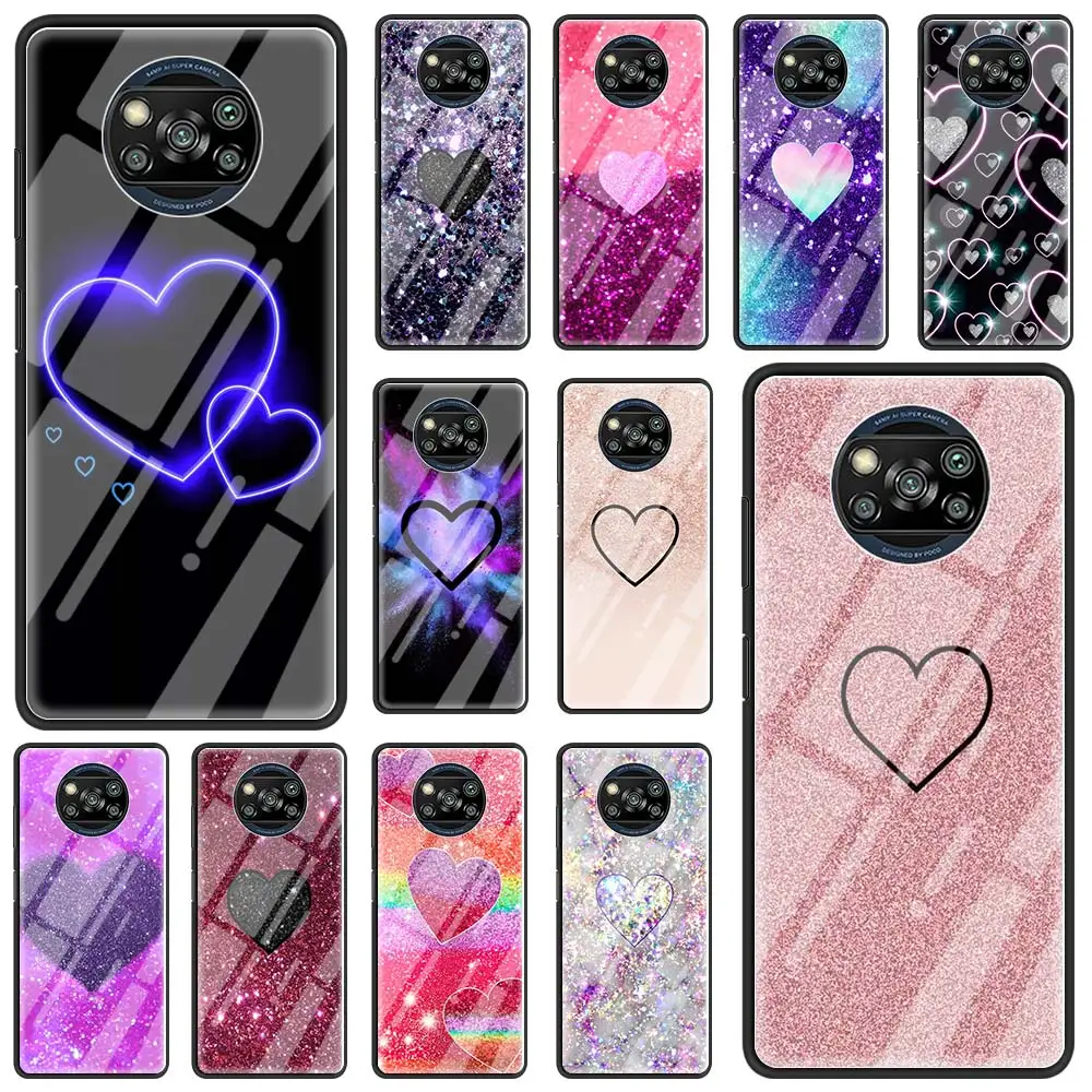 Luxury Phone Case for Xiaomi Mi Poco X3 NFC F2 Pro M2 Note 10 10T 9T Lite Pro CC9 CC9E Glass Cover Glitter Golden rose love
Luxury Phone Case for Xiaomi Mi Poco X3 NFC F2 Pro M2 Note 10 10T 9T Lite Pro CC9 CC9E Glass Cover Glitter Golden rose love