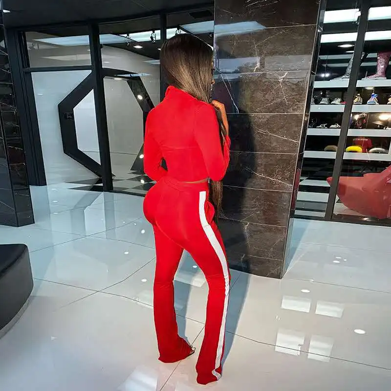 women's standing collar cardigan zipper top style new fall 2020 casual suit
women's standing collar cardigan zipper top style new fall 2020 casual suit