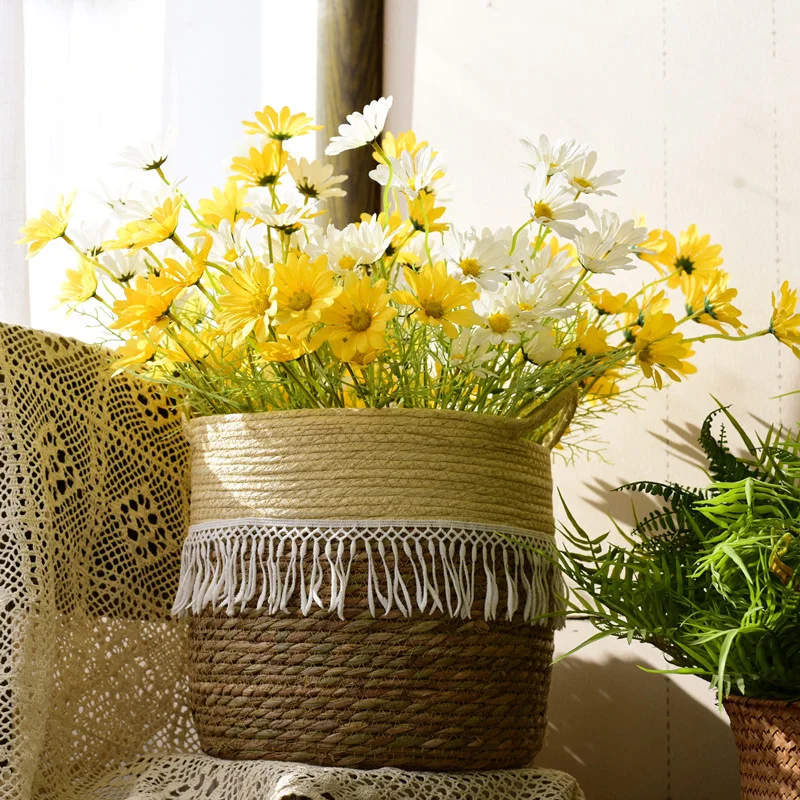 Flowerpot Nordic Extra Large Straw Flowerpot Seaweed Storage Basket Potted Green Plant Basket Woven Floor Indoor Flower Basket
Flowerpot Nordic Extra Large Straw Flowerpot Seaweed Storage Basket Potted Green Plant Basket Woven Floor Indoor Flower Basket