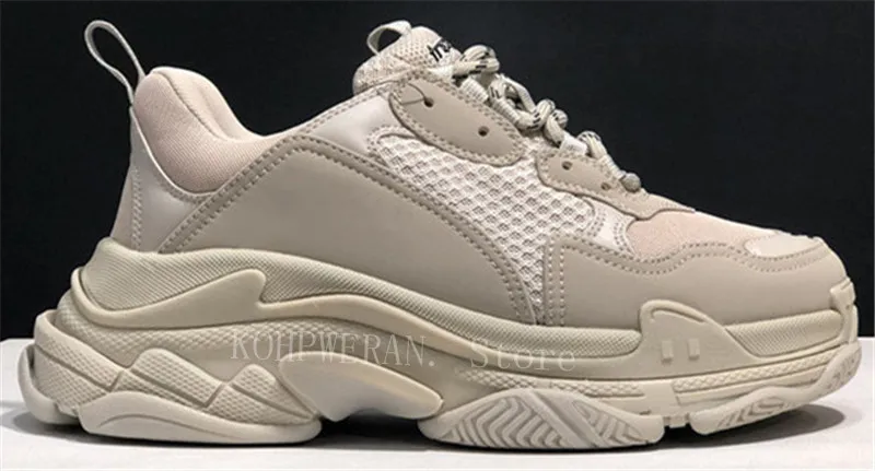 Luxury Plus Size 45 Designer Shoes Women Men Chunky Platform Dad Shoes Triple S Thick Bottom Sneakers Zapatos De Mujer
Luxury Plus Size 45 Designer Shoes Women Men Chunky Platform Dad Shoes Triple S Thick Bottom Sneakers Zapatos De Mujer