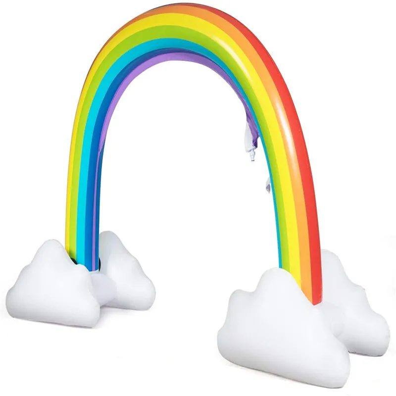 Garden Water Inflatable Rainbow Bridge PVC Inflatable Water Jet Arch Rainbow Water Jet Bridge Outdoor Lawn Sprinkler
Garden Water Inflatable Rainbow Bridge PVC Inflatable Water Jet Arch Rainbow Water Jet Bridge Outdoor Lawn Sprinkler